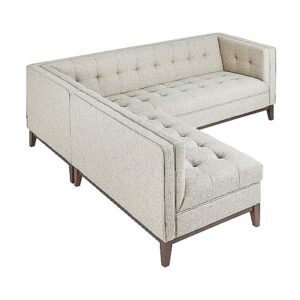 Atwood Bi-Sectional by Gus Modern - Color: Beige (ECSFATWO-ECLGATWO-leadri-wn)