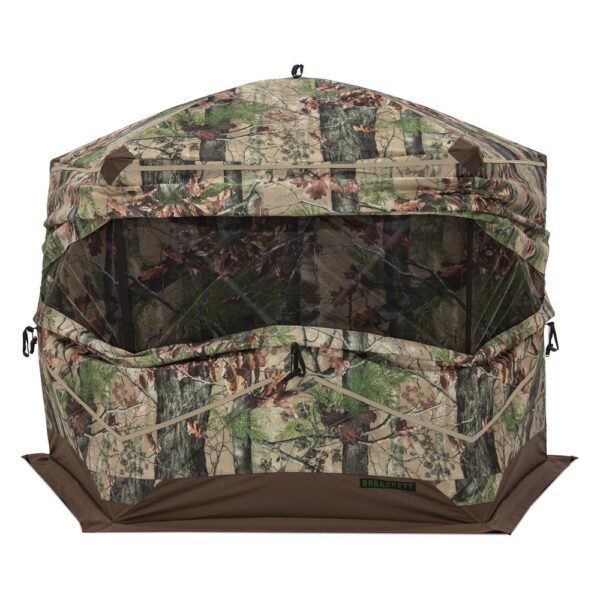 Barronett Blinds OX 5 3 Person Pop-Up Hunting Blind Backwoods in Camo