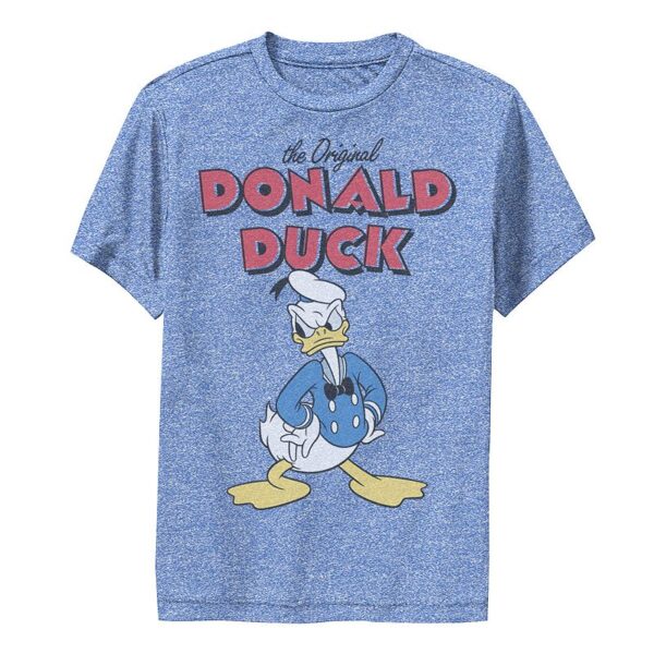Disney's Mickey And Friends Boys 8-20 Donald Duck The Original Performance Graphic Tee, Boy's, Size: Large, Med Blue