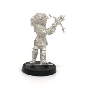 Stonehaven Half-Orc Ranger Female Miniature Figure (for 28mm Scale Table Top War Games) - Made in USA