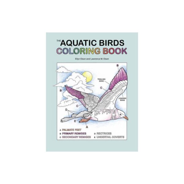 The Aquatic Birds Coloring Book - (Coloring Concepts) by Coloring Concepts Inc (Paperback)