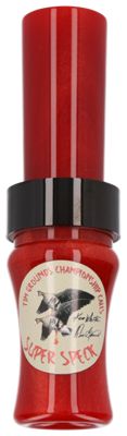 Tim Grounds Championship Calls Super Speck Specklebelly Goose Call - Red Swirl/Black