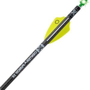 TenPoint EVO-X Lighted CenterPunch16 Carbon Crossbow Arrows - 3 Pack, Green